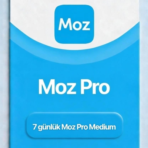  Moz Pro 1 Haftalık Abonelik