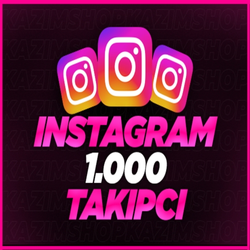 ⭐GARANTİLİ İNSTAGRAM 1.000 TAKİPÇİ⭐