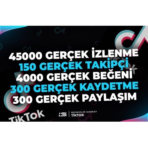  6X  TİKTOK GERÇEK KEŞFET PAKETİ 3  KEŞFET