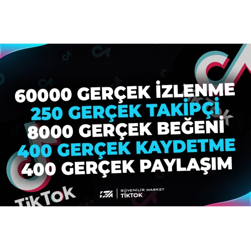  6X  TİKTOK GERÇEK KEŞFET PAKETİ 4  KEŞFET