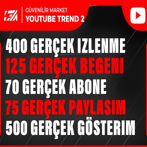  5X  GERÇEK TREND PAKETİ 2  KEŞFET ETKİLİ