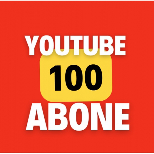  Garantili 100 Youtube Abone
