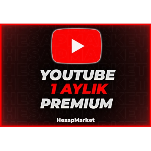  1 Aylık YouTube Premium Kendi Hesabınıza