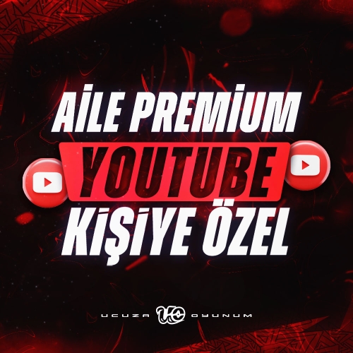  Yönetici Aile Üyeliği - 1 Aylık Youtube Premium