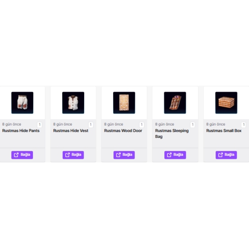 Rust Twitch Drops - 37 Rounds - 5 Skins Satın Al | En Ucuz indirimli ...