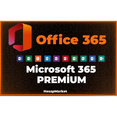  Orijinal Office 365 12 AY BOYUNCA