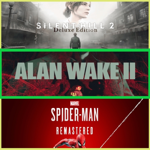  Silent Hill 2 + Alan Wake 2 + Spider R.