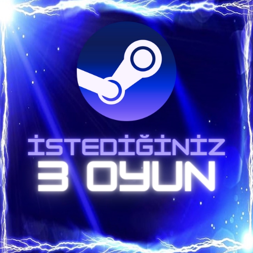  İstediğiniz 3 Oyun + Garanti
