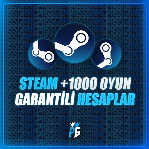  ⭐Steam +1000 OYUN GARANTİLİ HESAPLAR⭐ EFSANE!!!