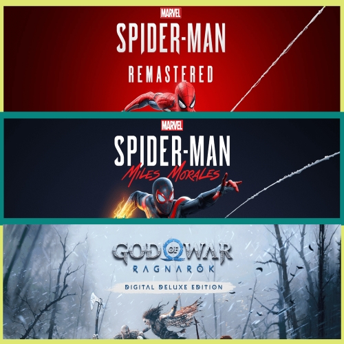  Spider Remastered + Miles Morales + ragnarök