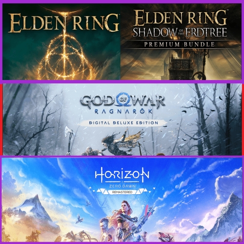  Elden Ring + Ragnarök + Horizon Remastered