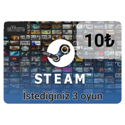  İstediğiniz 3 Steam oyunu