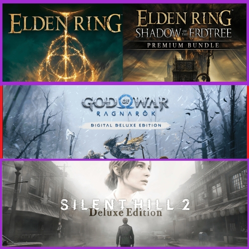  Elden Ring + Ragnarök + Silent Hill 2 Deluxe