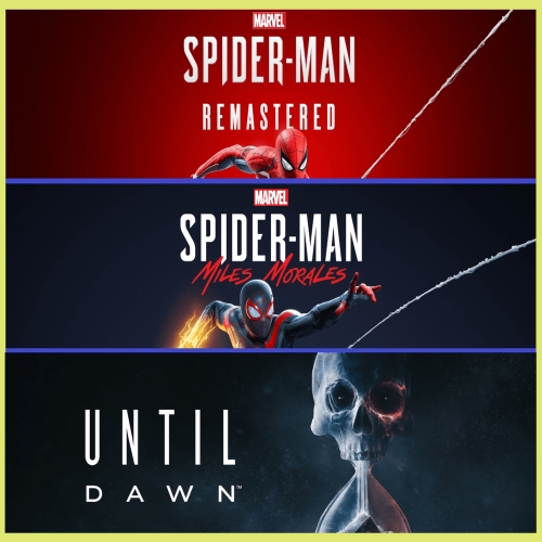  Spider Remastered + Miles Morales + Until Dawn