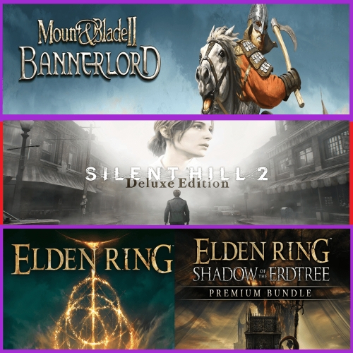  Mount  Blade II + Silent Hill 2 + Elden Ring