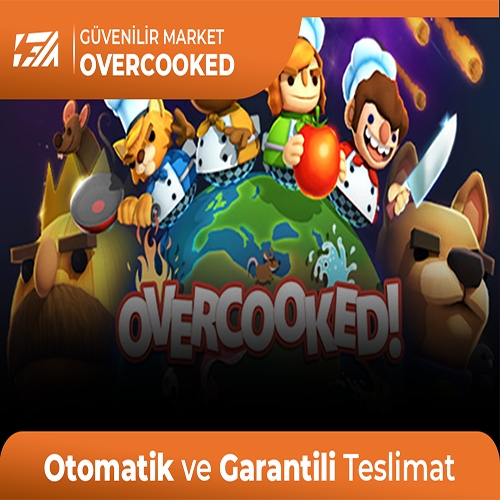  Overcooked + Garanti + Destek