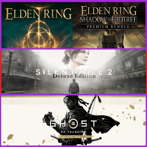  Elden Ring + Silent Hill 2 + Ghost of Tsushima