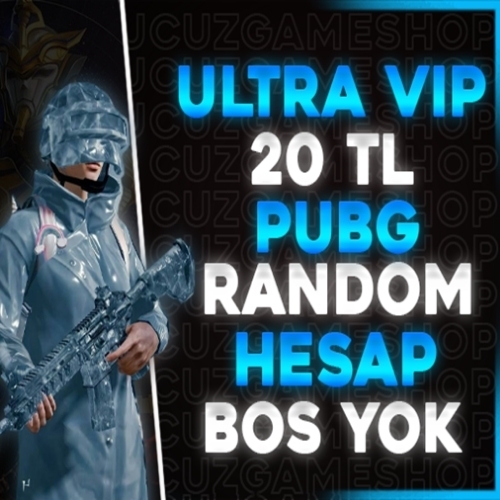  BOS YOK 20TL PUBG RANDOM HESAP