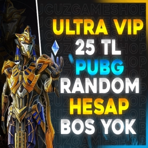  BOS YOK  25TL PUBG MOBİLE RANDOM HESAP