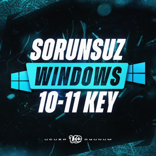  Sorunsuz Teslim - Windows 10 11 Pro Key