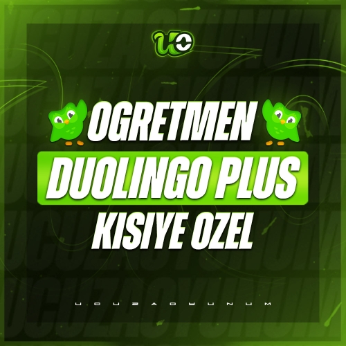  Öğretmen Hesabı - Sınırsız Duolingo Plus
