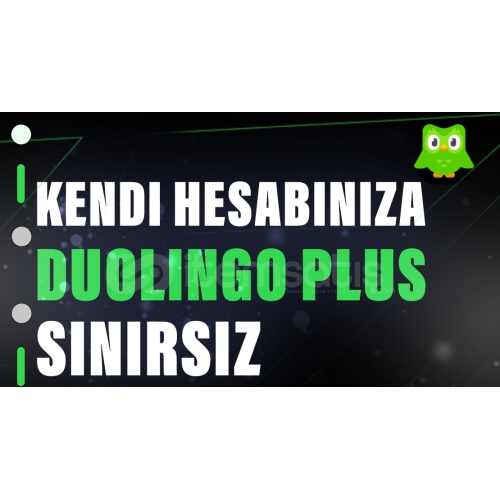  ⭐Kendi Hesabınıza Sınırsız Duolingo Plus