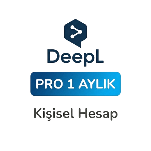  Deepl Pro Advanced Hesap - Çeviri Hizmeti