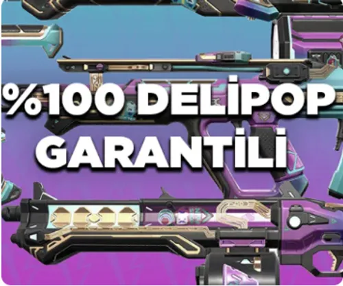  Valorant Delipop Vandal Garantili Random Bölge Hesap