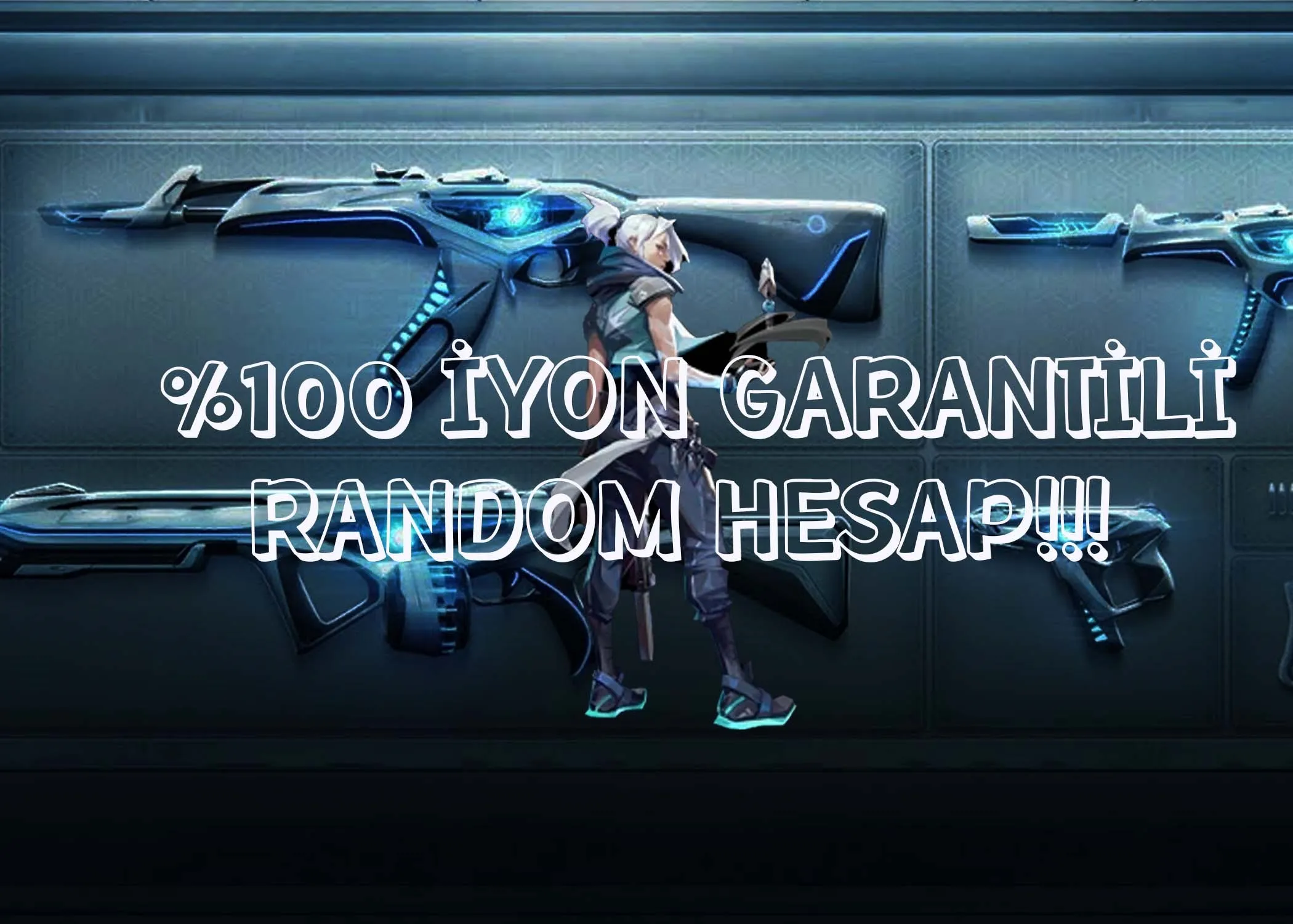  Valorant İyon Vandal Garantili TR Random Hesap