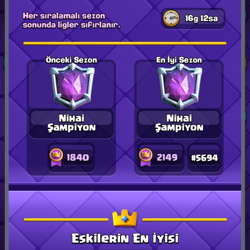  Clash royale hesap