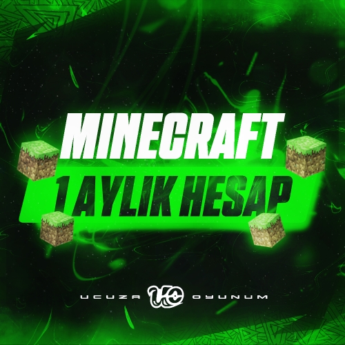  Hızlı Teslim - 1 Aylık Minecraft Premium