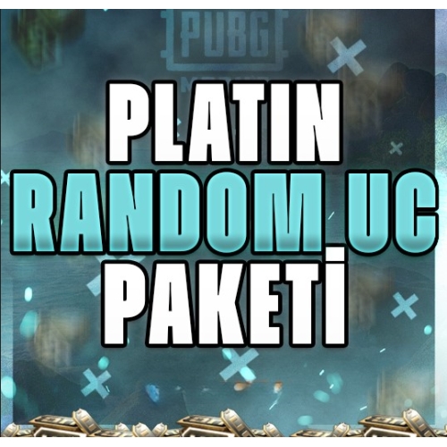  PUBG MOBİL RANDOM UC 8100 UC ÇIKMA ŞANSI