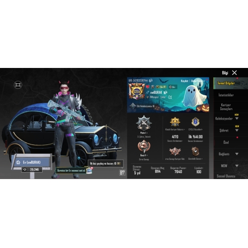  Dolu Pubg Hesabı