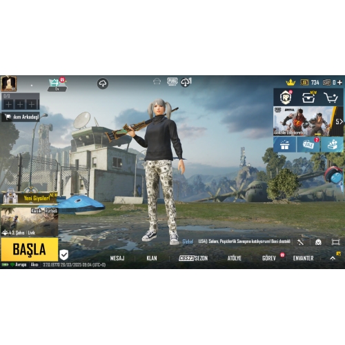  68 LEVEL TDM KOMBİNLİ DOLU HESAP