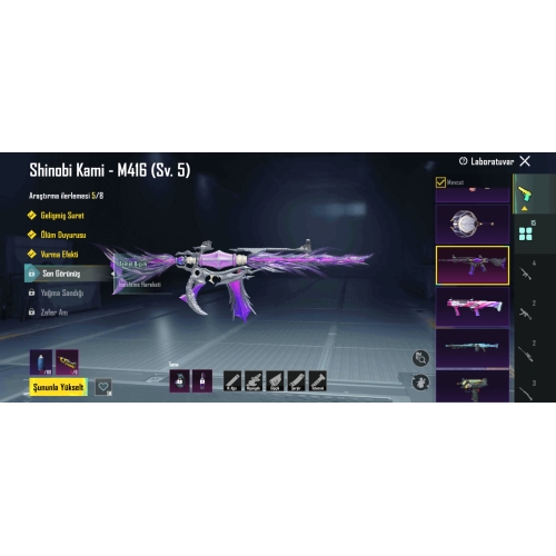  ANUKRA X SUİT SHİNOBİ M4 5 SEVİYE