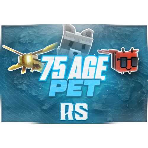  ⭐AGE 75 PET - Grow a Garden GAG⭐ PET SLOT