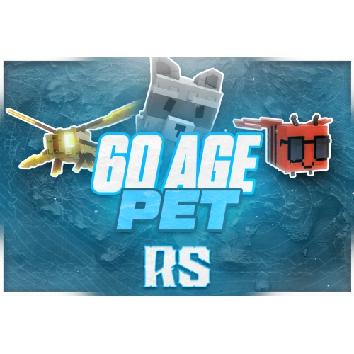 ⭐AGE 60 PET - Grow a Garden GAG⭐ PET SLOT