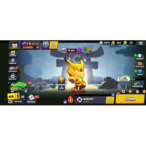  6000 ELMAS HEDİYYELİ BS+COC HESABI