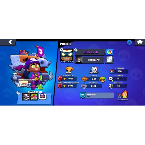  ? UCUZ BOL KÖSTÜMLÜ ? BRAWL STARS HESABI?