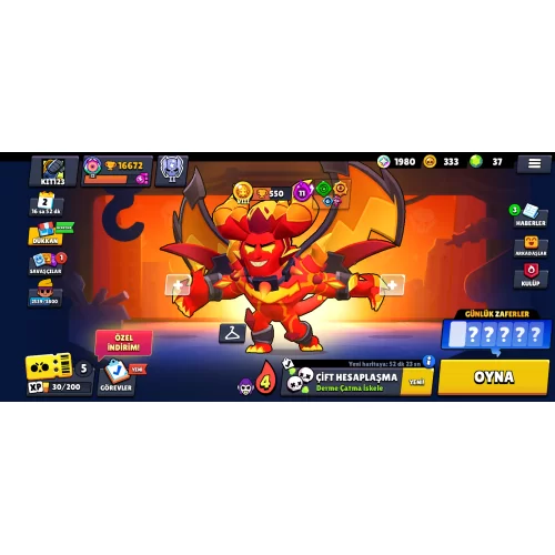  Brawl stars hesap