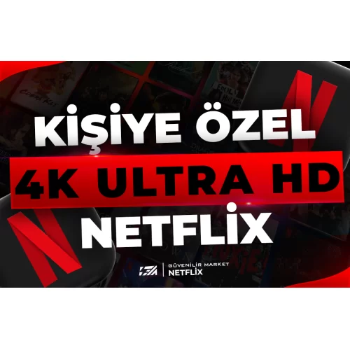  ⭐ÖZEL PROFİL⭐KAPANMAZ⭐4K NETFLİX UHD⭐