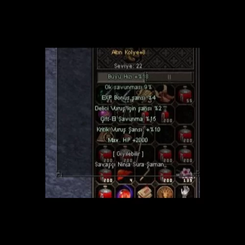 55 LVL ZİHİNSEL +9 ABANOZLU +9 39 ORT KDP VE +9 ELİT DOLUNAYI İLE SATILIK - Kopya #186833