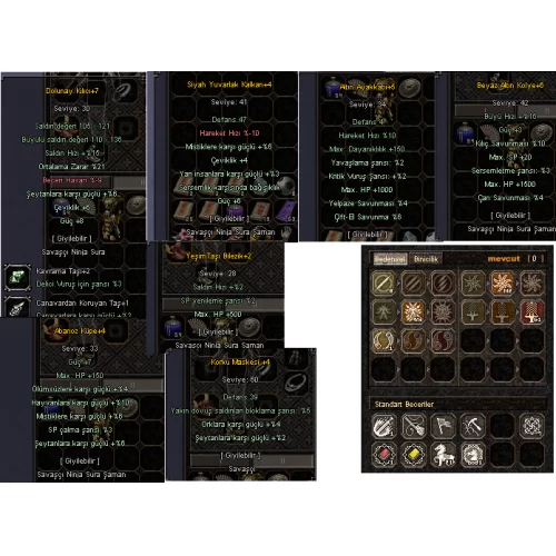 61 LEVEL BEDENSEL 43 ŞAMANIYLA HAVA G1  AÇIKLAMA