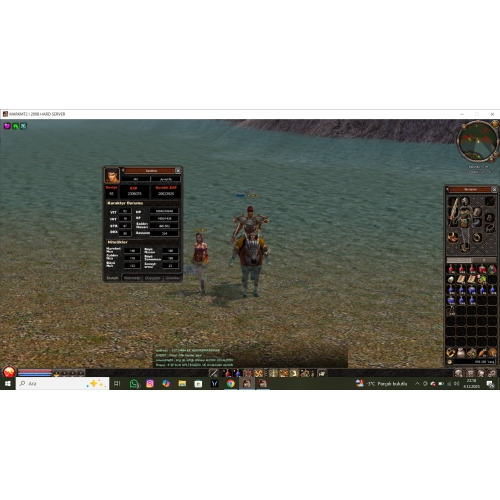  55 LWL ZİHİNSEL  ŞAMANIYLA EVLİ FULL İTEMLİ ATI ZIRHLI