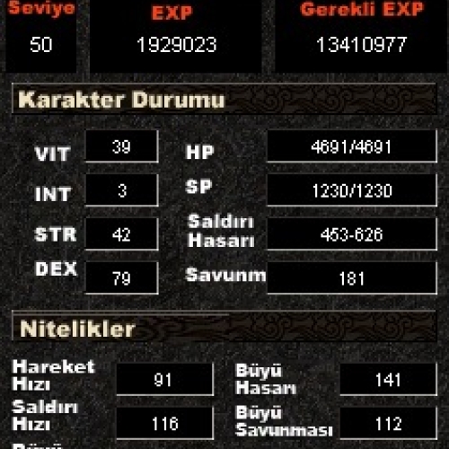  50 LEVEL WSLİK NİNJA