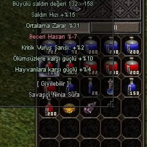  55 LWL FULL DİZİLİ BÜYÜLÜ SİLAH SURA