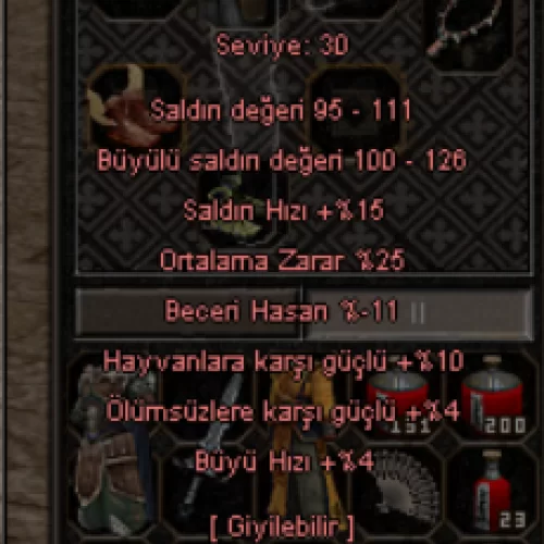 +8 Dolunay 25 ort 5 efsunlu