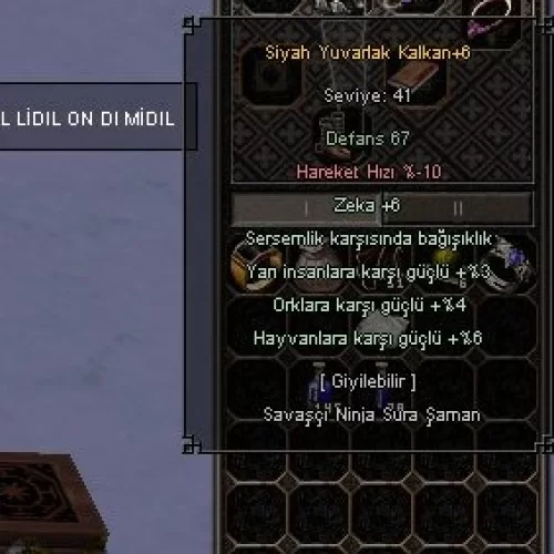 YARI SERSEM ZEKALI +6 SYK