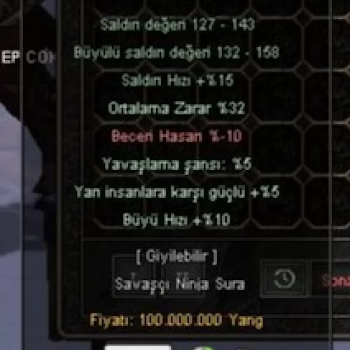  +9 DOLUNAY 32 ORT 5 YARI