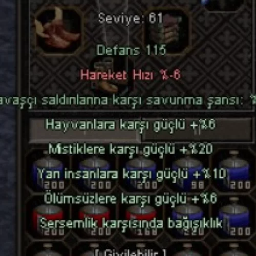  +8 Sersem 10 yarı Şahin SV De TEK